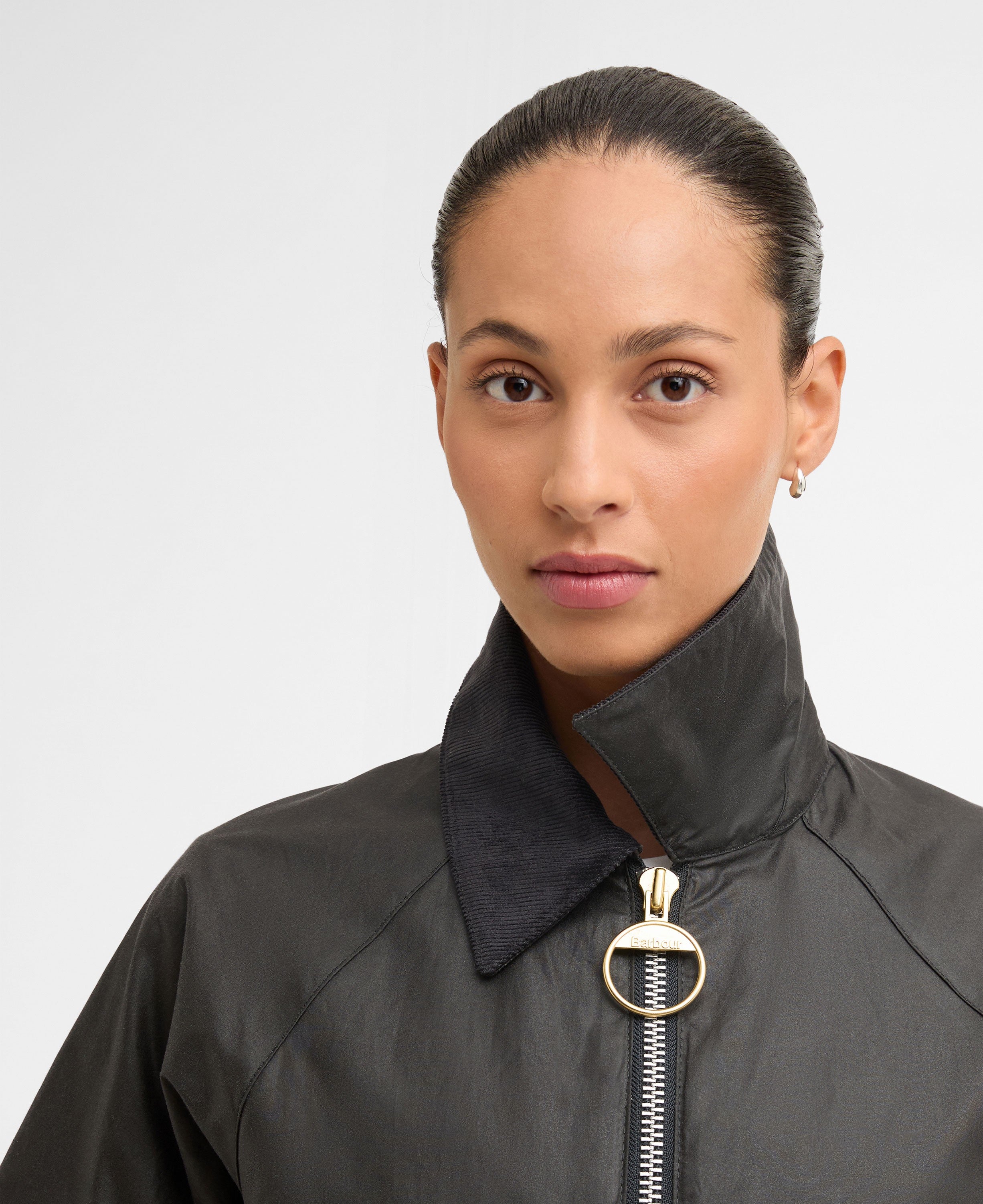 Marron Wax Jacket - Grey/Dress