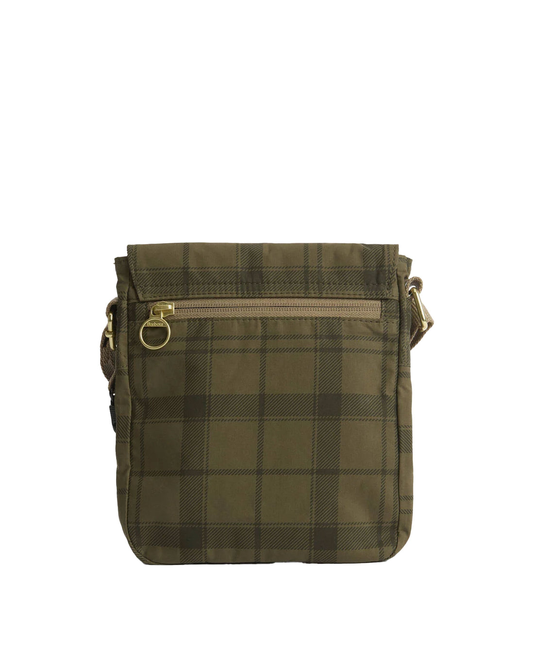 Transport Crossbody Bag - Dusky Green Tartan