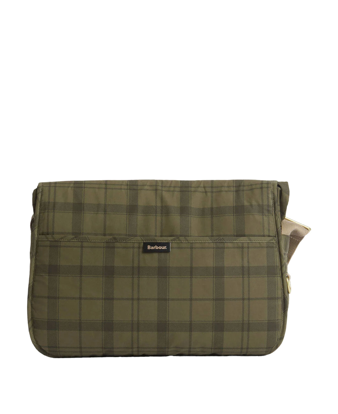 Transport Riever Crossbody Bag - Dusky Green Tartan