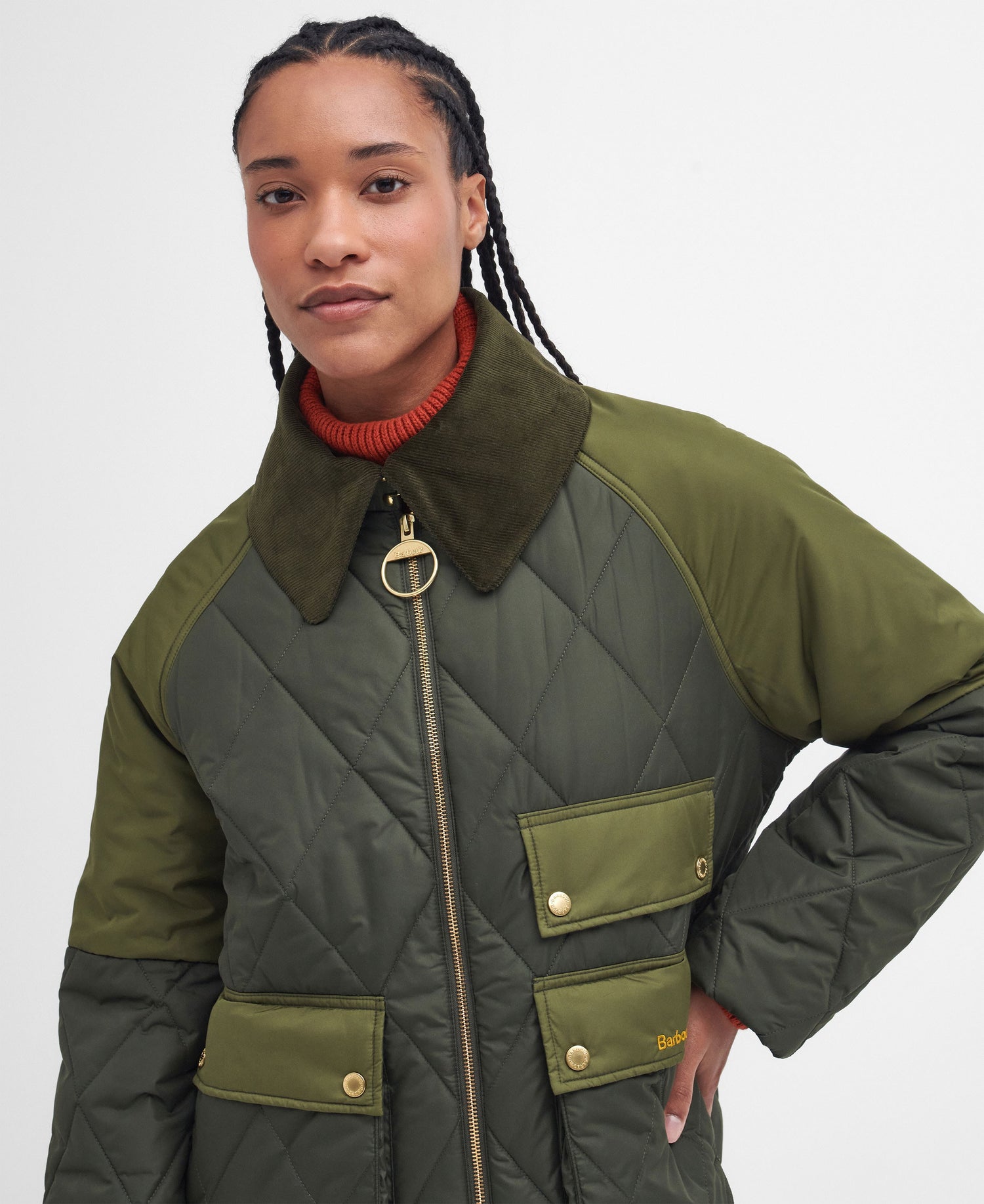 Milby Quilted Jacket - Olive/Ancient