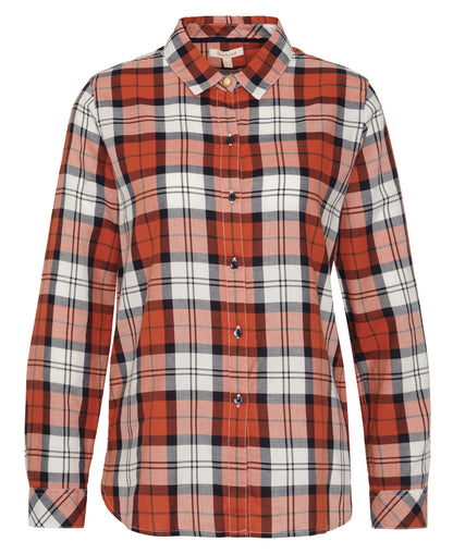 Moorland Check Shirt - Spiced Pumpkin/Navy Check