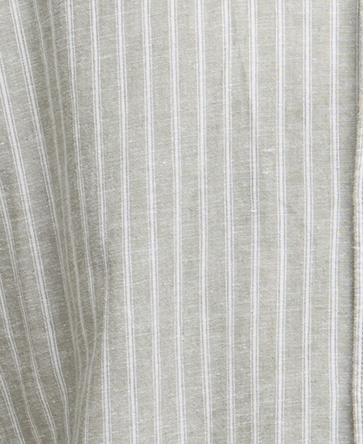 Nelson Striped Summer Fit Shirt - Bleached Olive