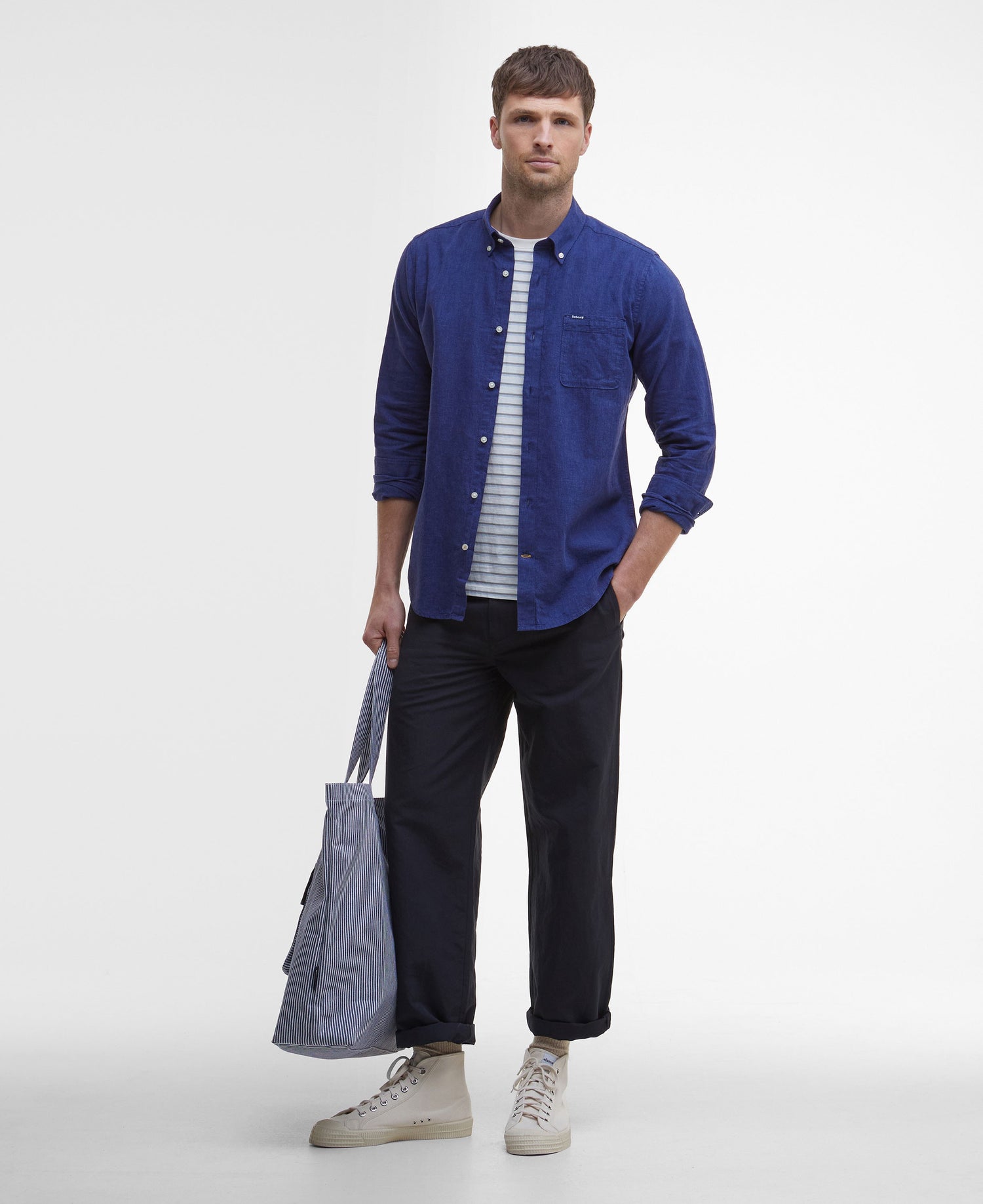 Nelson Tailored Shirt - Indigo
