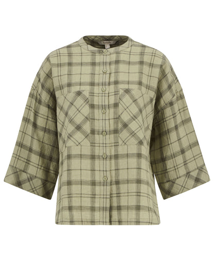 Orla Shirt - Sage Green Tartan