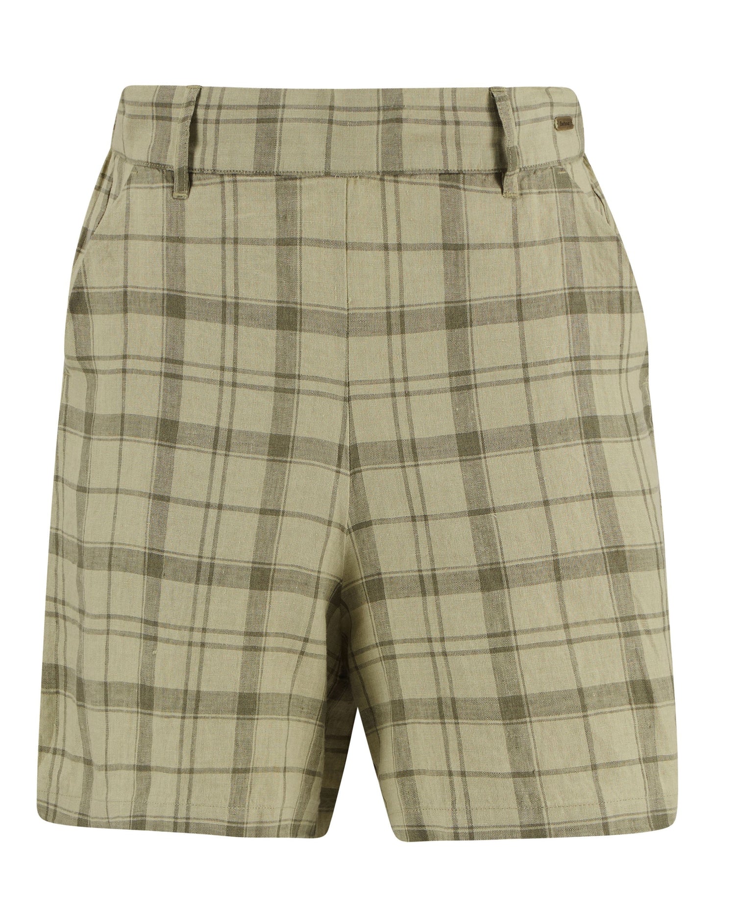 Orla Shorts - Sage Green Tartan