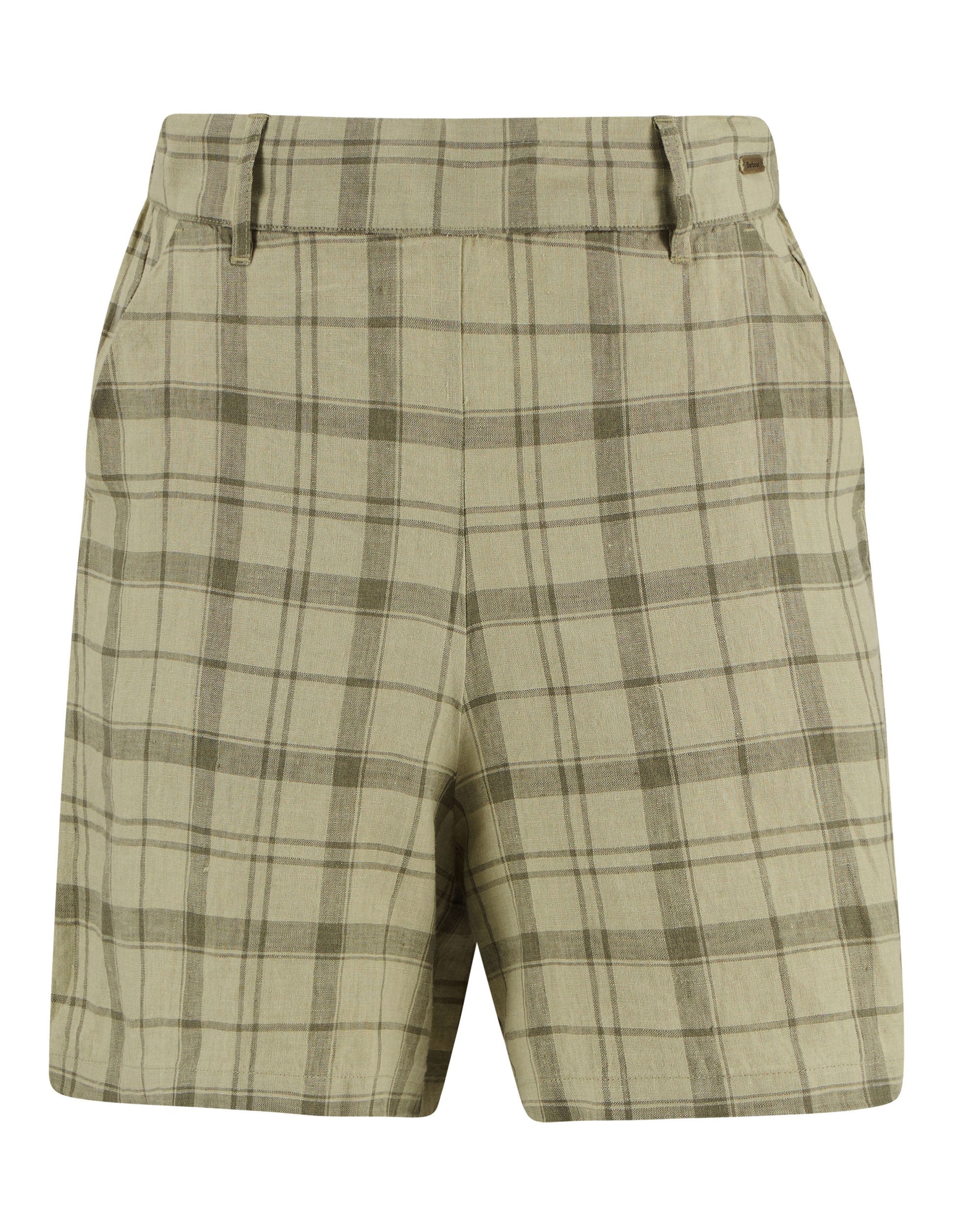 Orla Shorts - Sage Green Tartan
