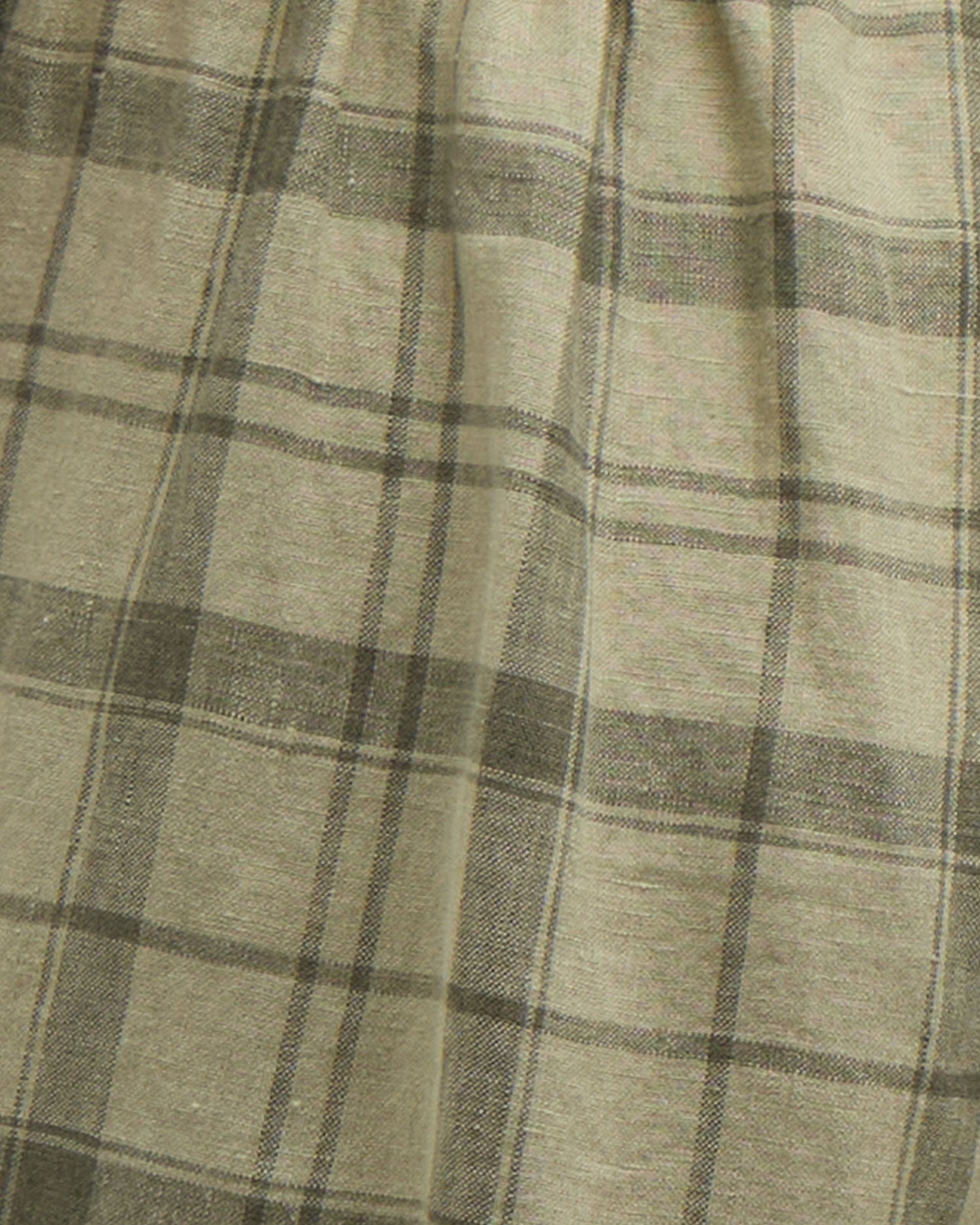 Orla Shorts - Sage Green Tartan