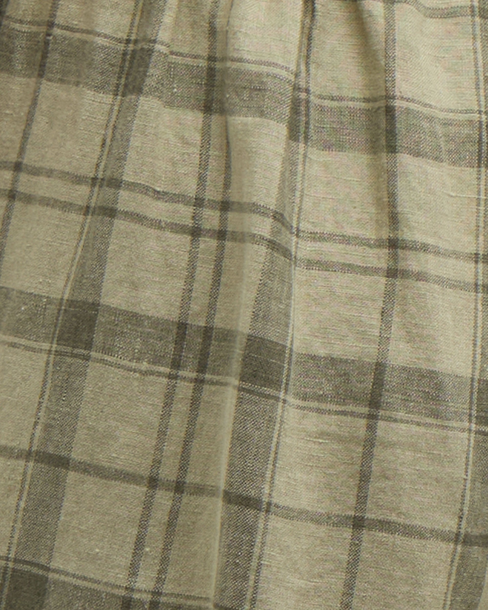 Orla Shorts - Sage Green Tartan