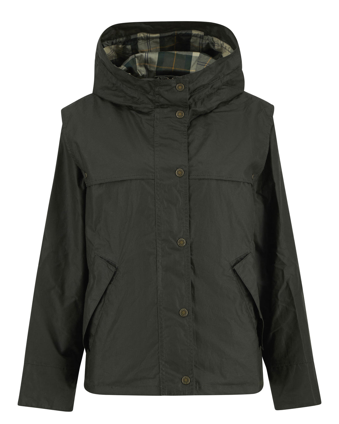 Ornella Wax Jacket - Archive Olive/Ancient