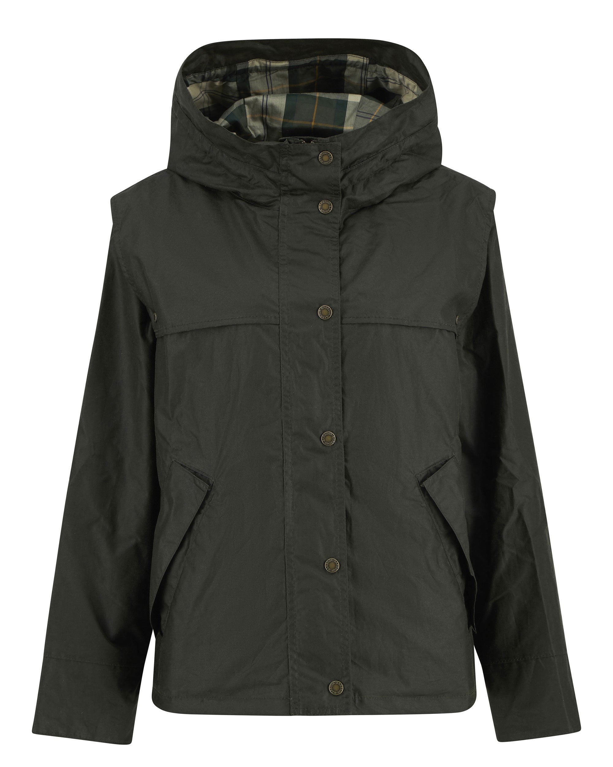 Ornella Wax Jacket - Archive Olive/Ancient