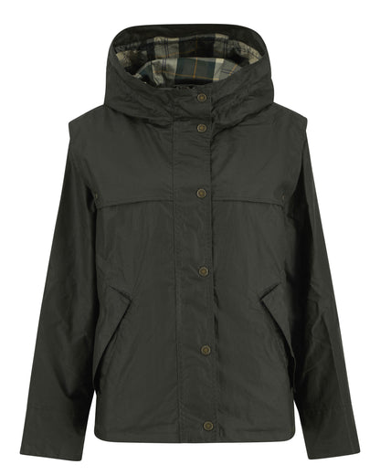 Ornella Wax Jacket - Archive Olive/Ancient