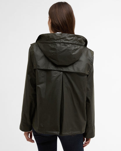 Ornella Wax Jacket - Archive Olive/Ancient