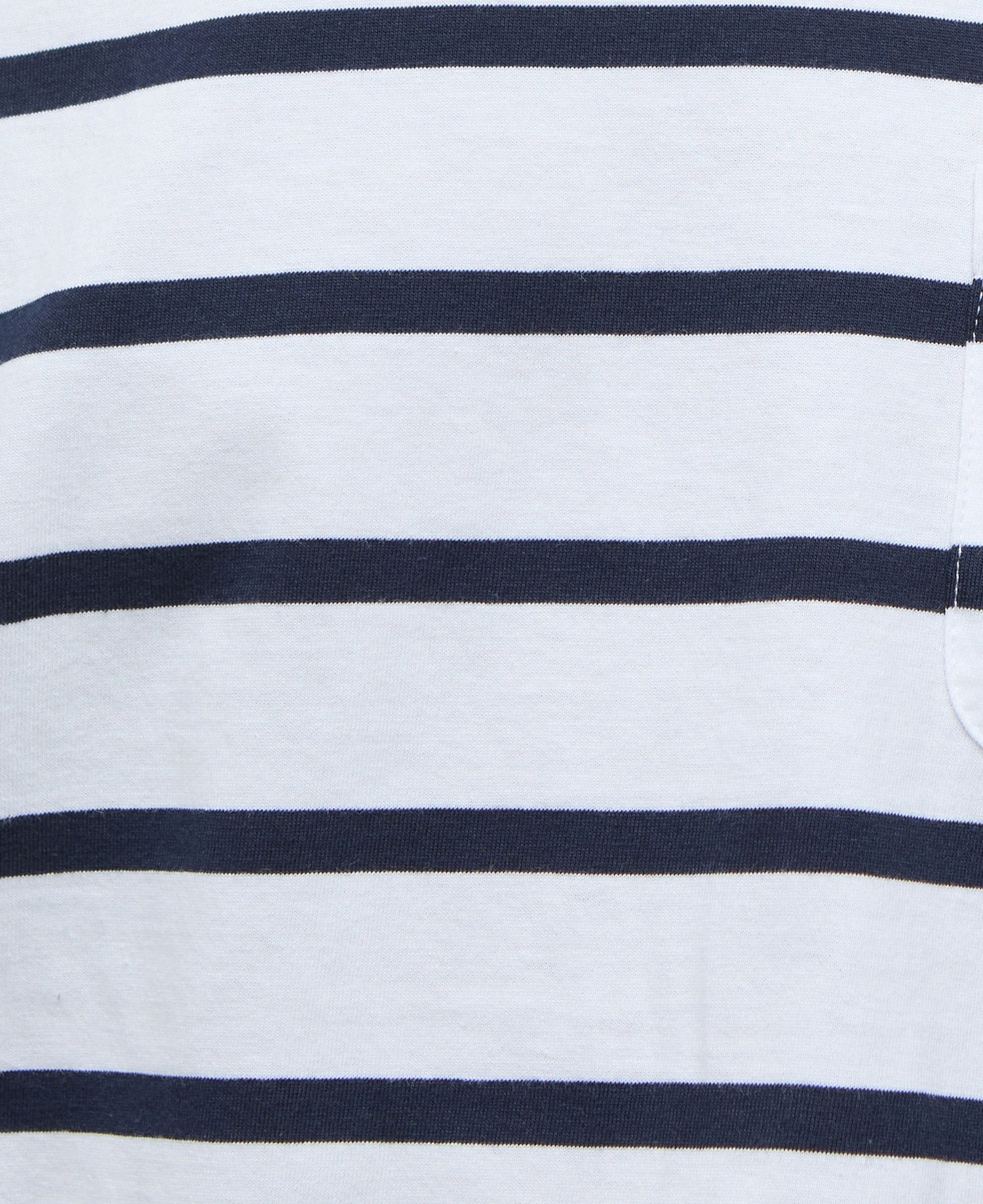 Otterburn Stripe T-Shirt - White/Navy