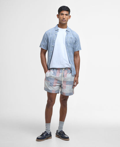 Patch Swim Short - Washed Stone