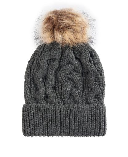 Penshaw Beanie Hat - Charcoal