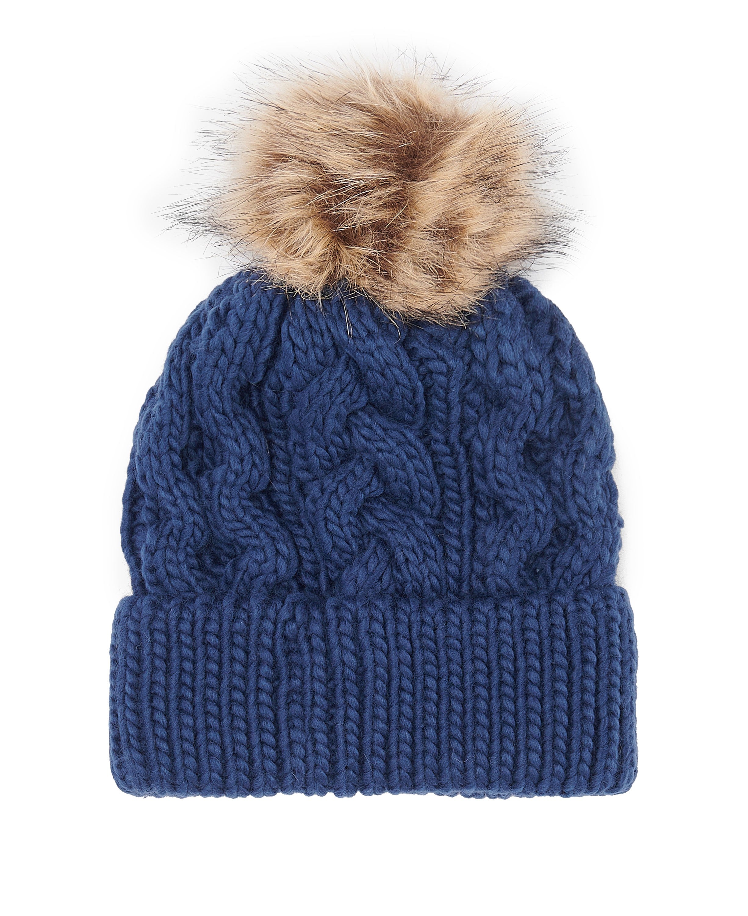 Penshaw Beanie Hat - Navy