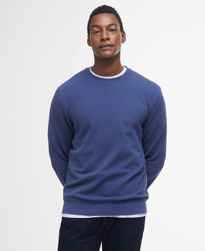 Pique Interlock Crew Sweatshirt - Oceana