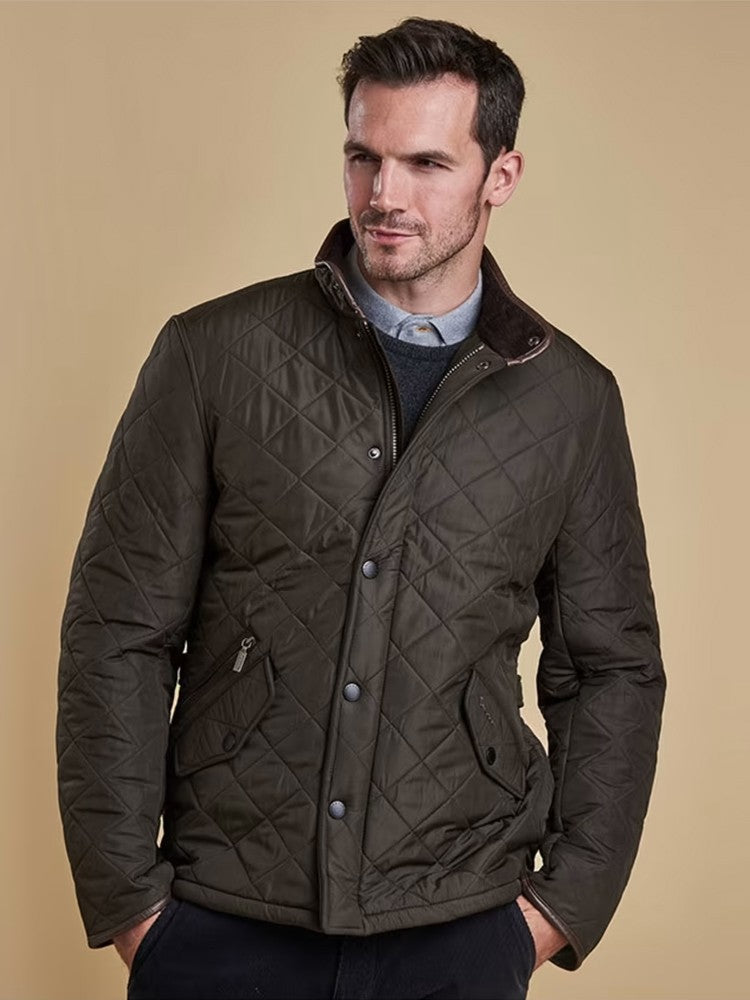 Barbour men's powell store quilted jacket