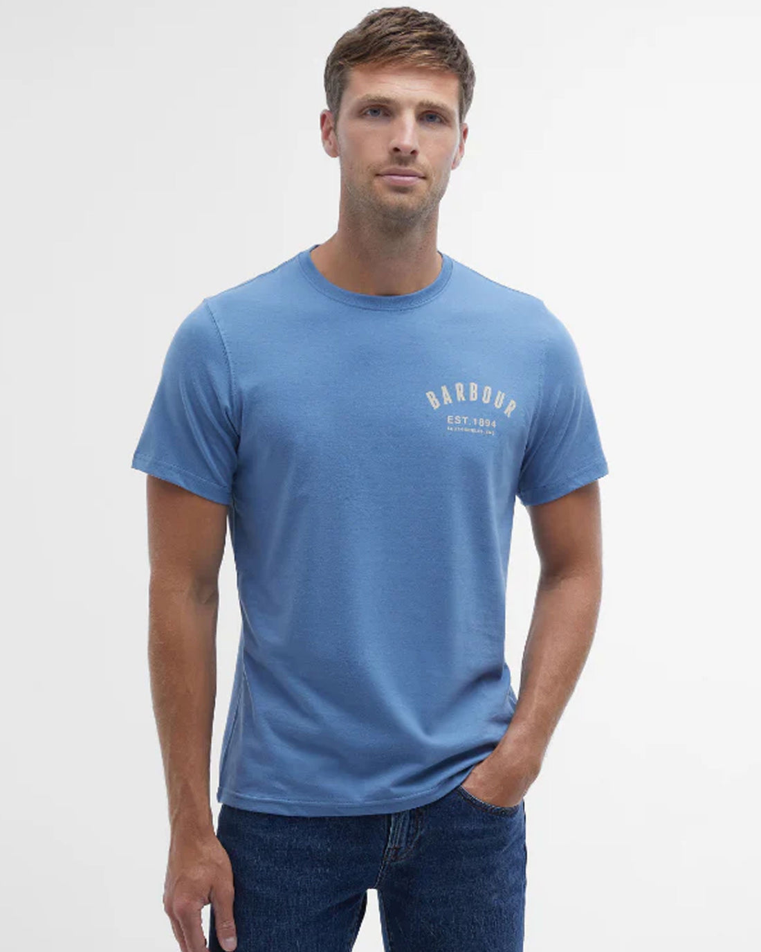 Preppy Tee - Force Blue