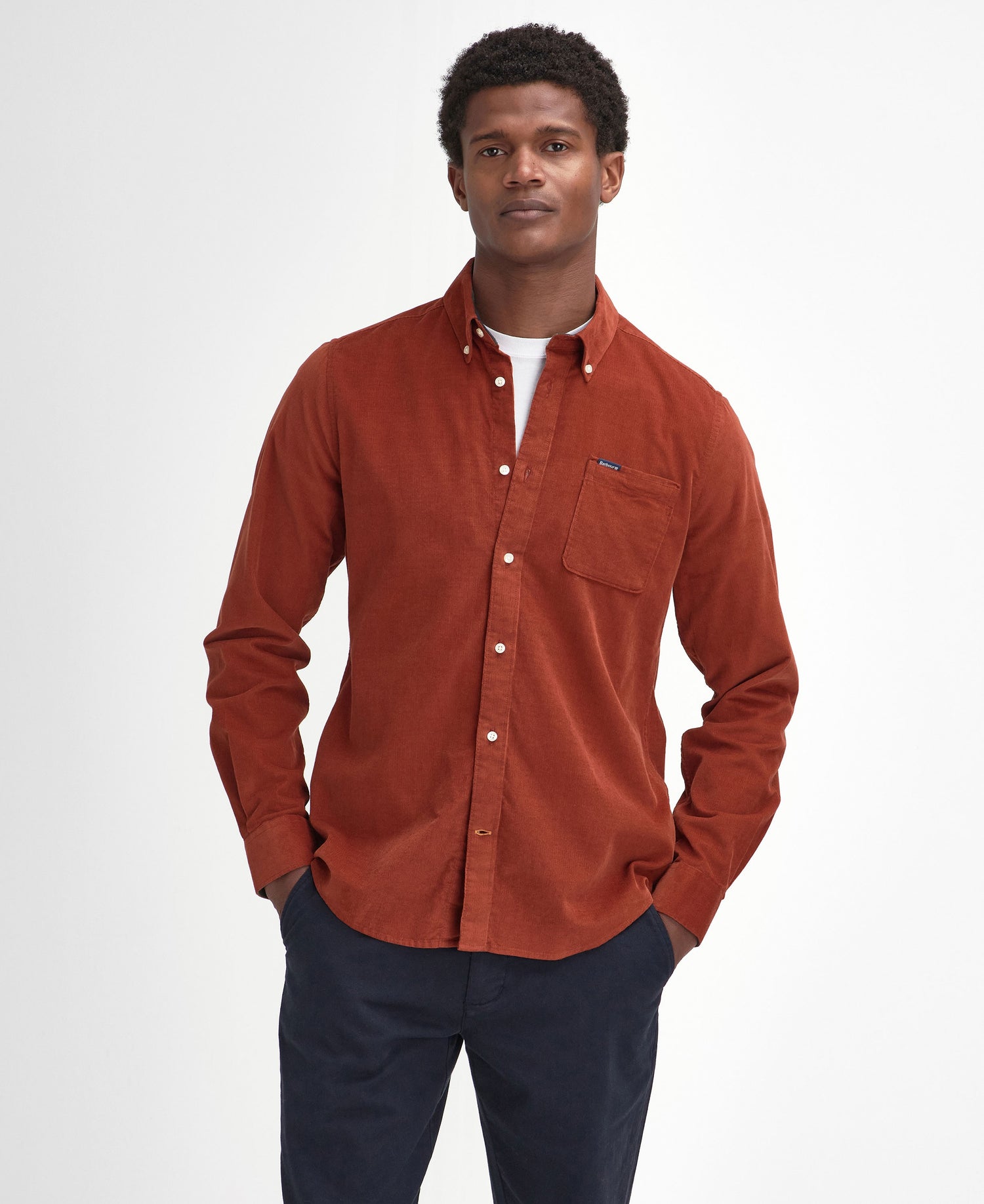 Ramsey Tailored Shirt - Dark Ginger