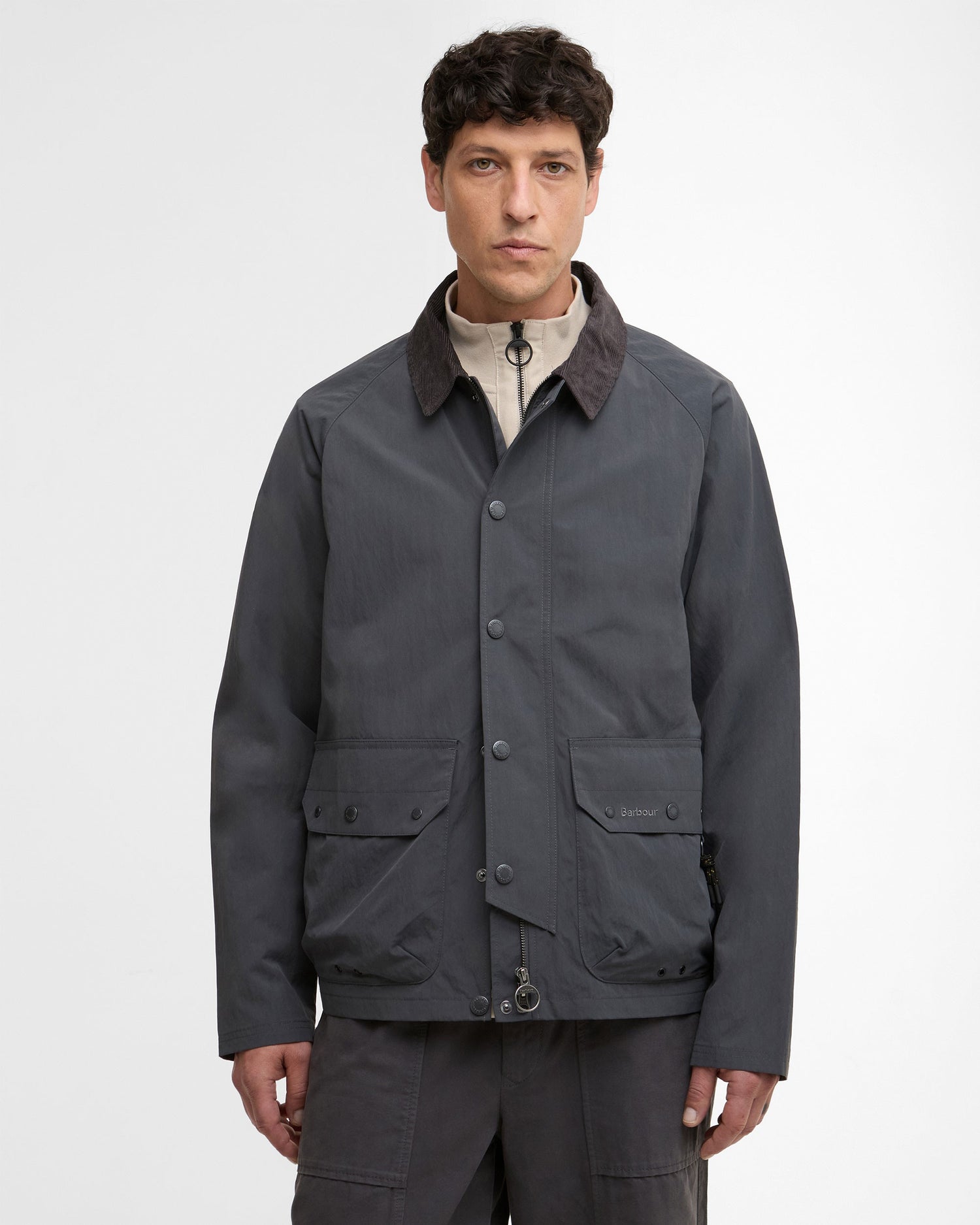 Re-Engineered Casual Chore Jacket - Asphalt