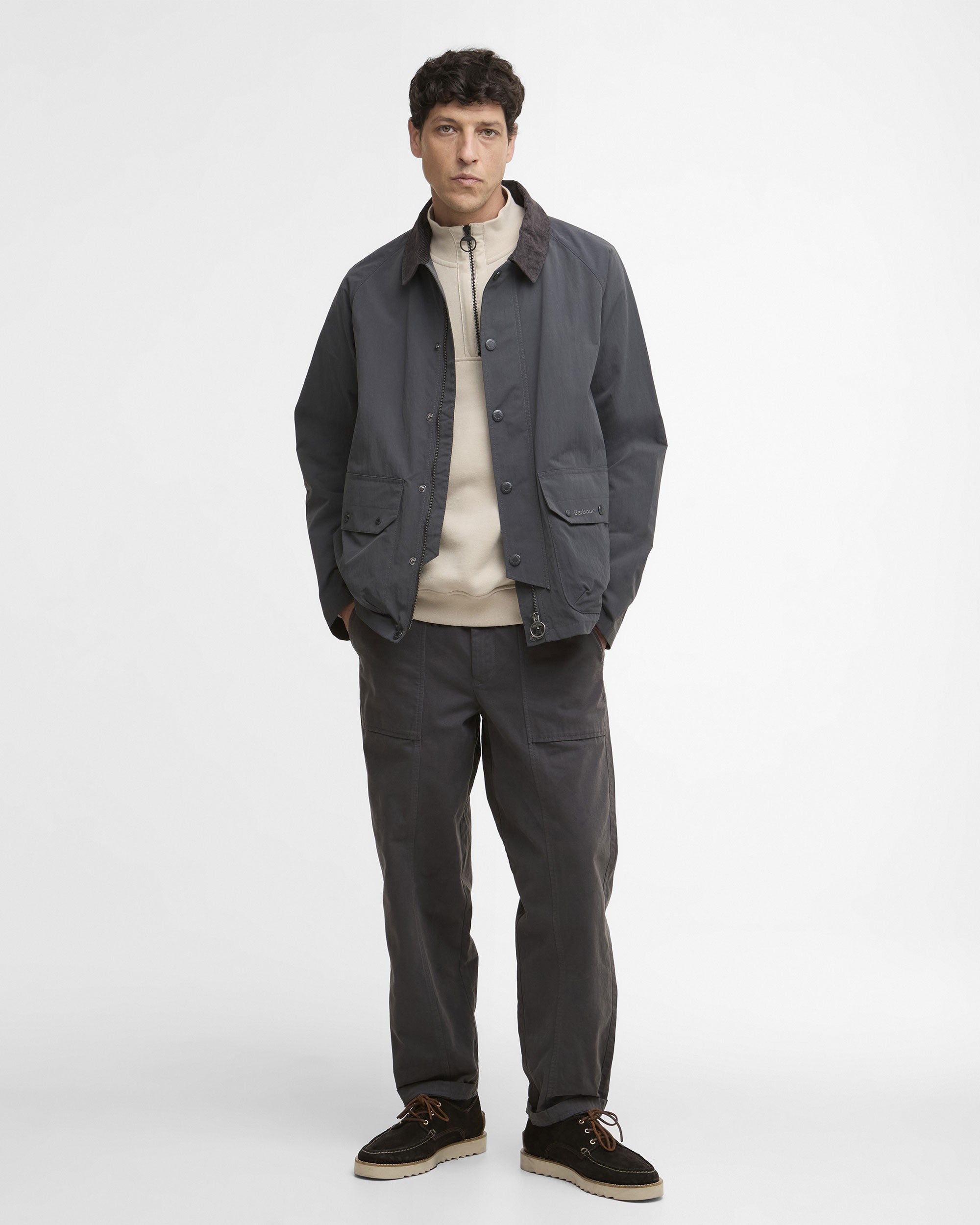 Re-Engineered Casual Chore Jacket - Asphalt
