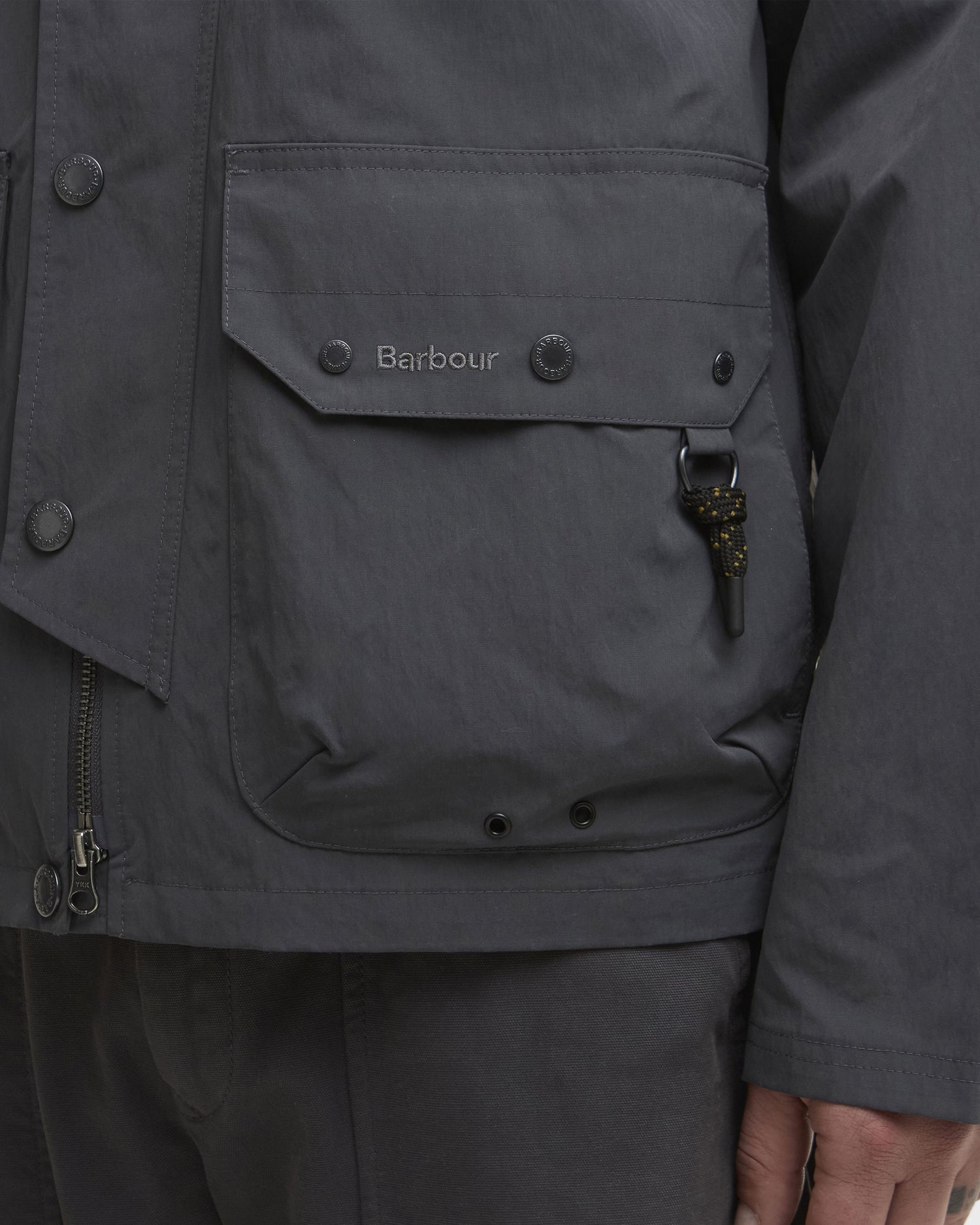 Re-Engineered Casual Chore Jacket - Asphalt