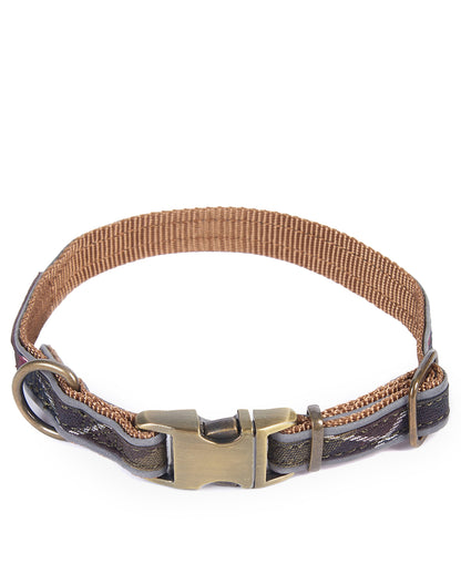 Reflective Tartan Dog Collar - Classic Tartan