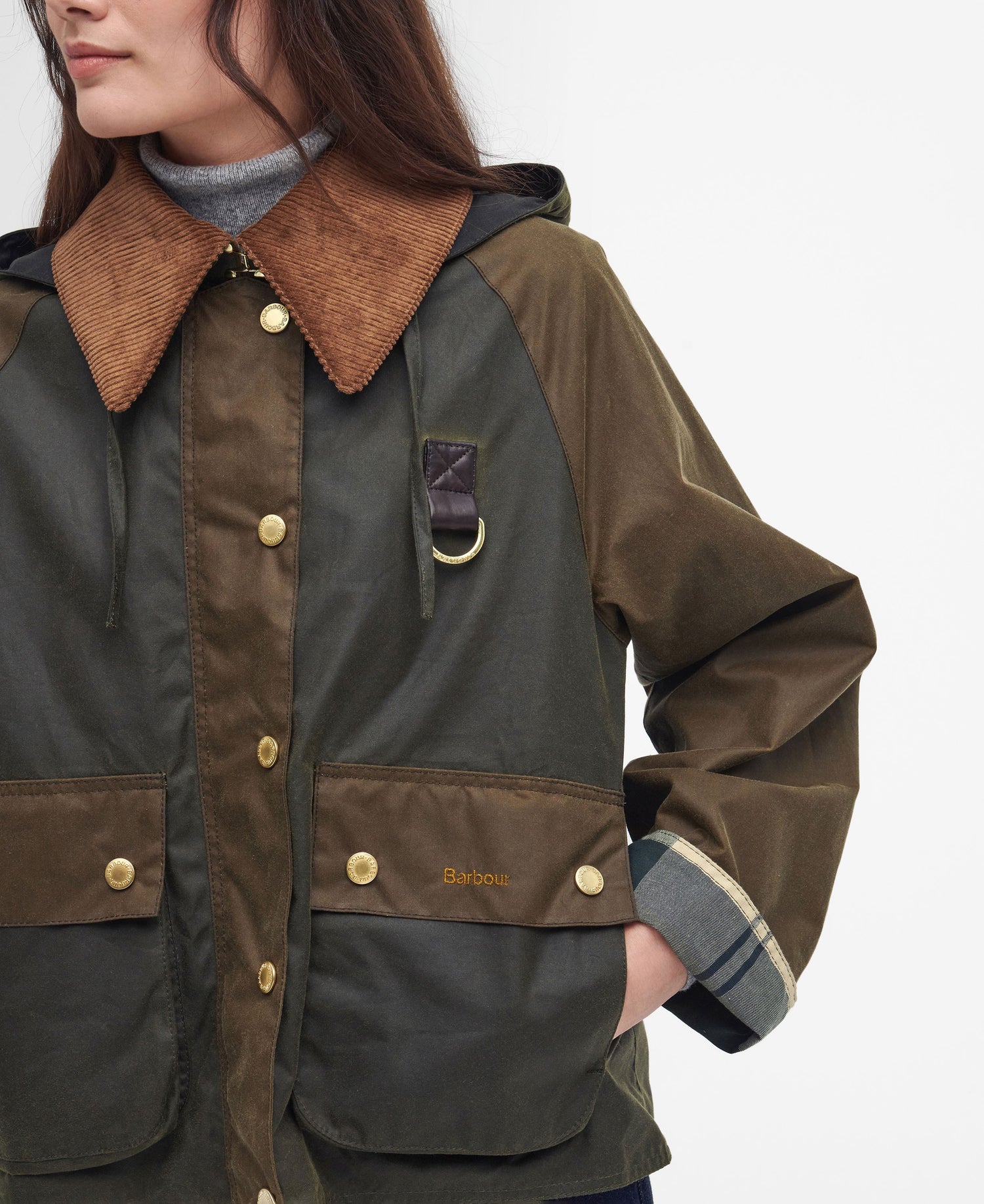 Reighton Waxed Jacket - Archive Olive/Beech/Ancient