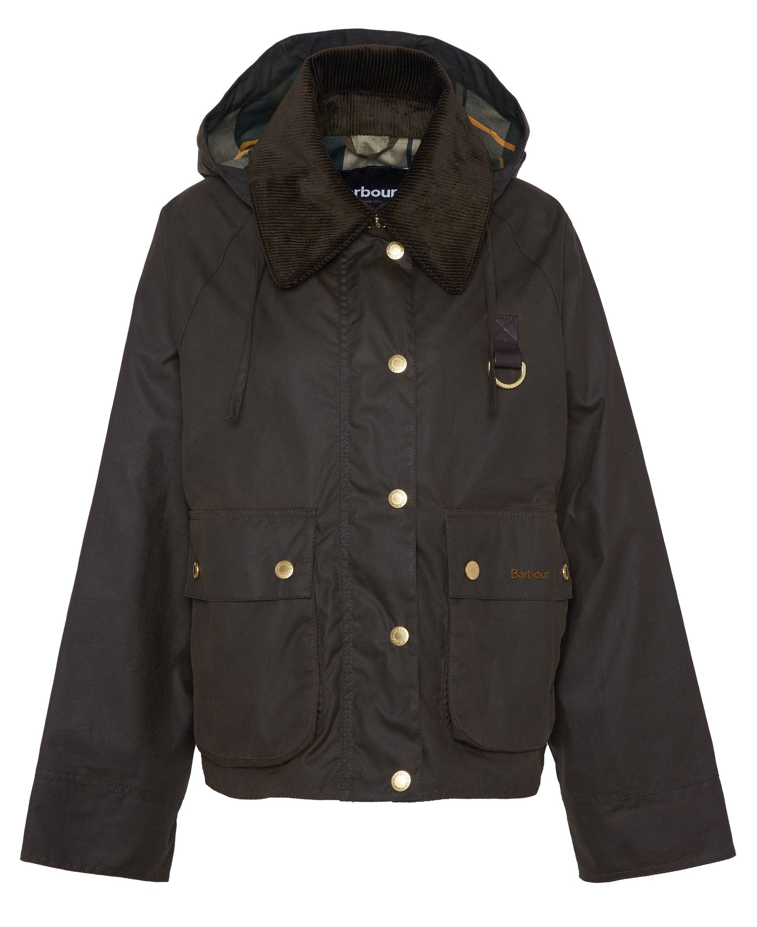 Reighton Waxed Jacket - Olive/Ancient