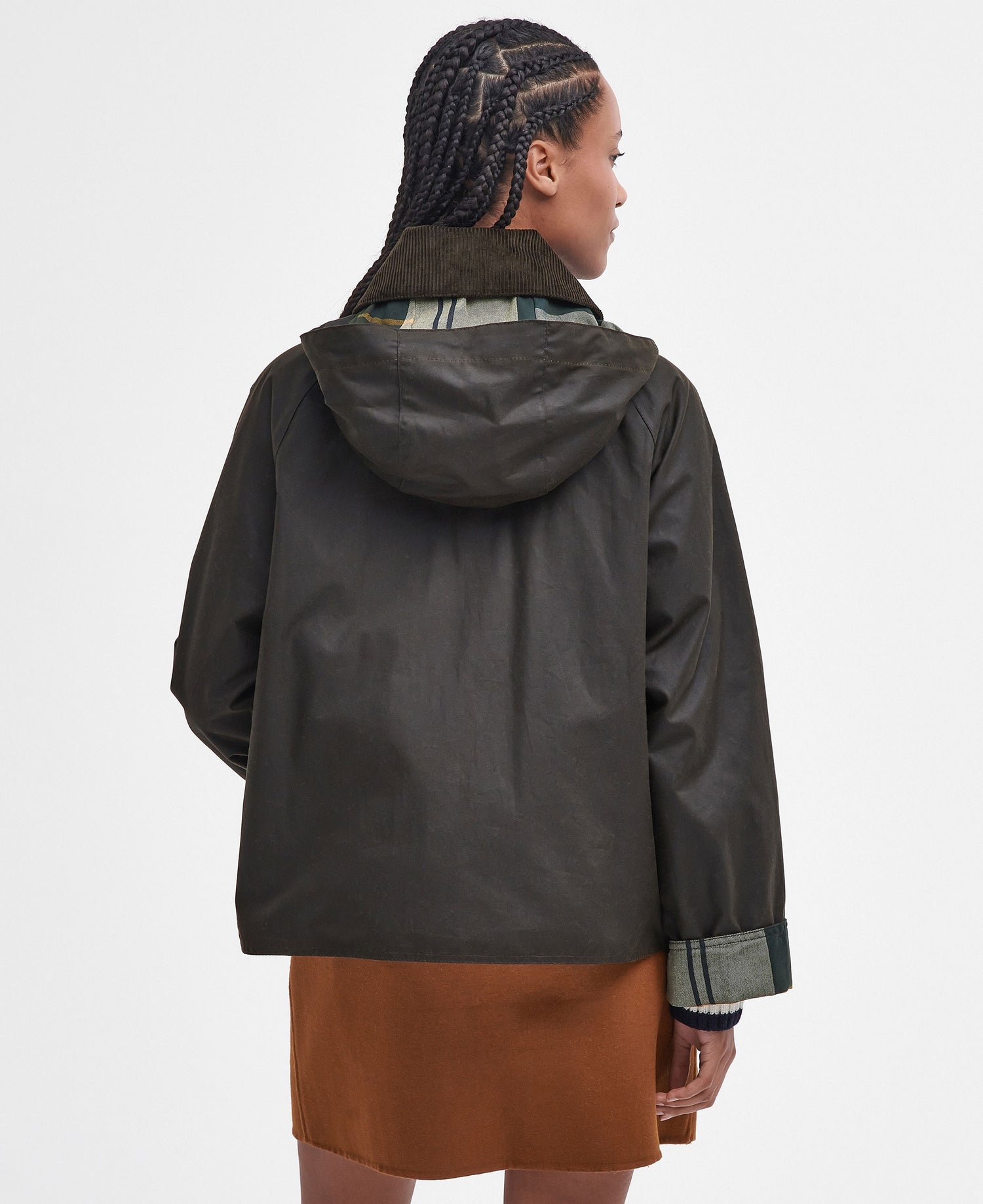 Reighton Waxed Jacket - Olive/Ancient