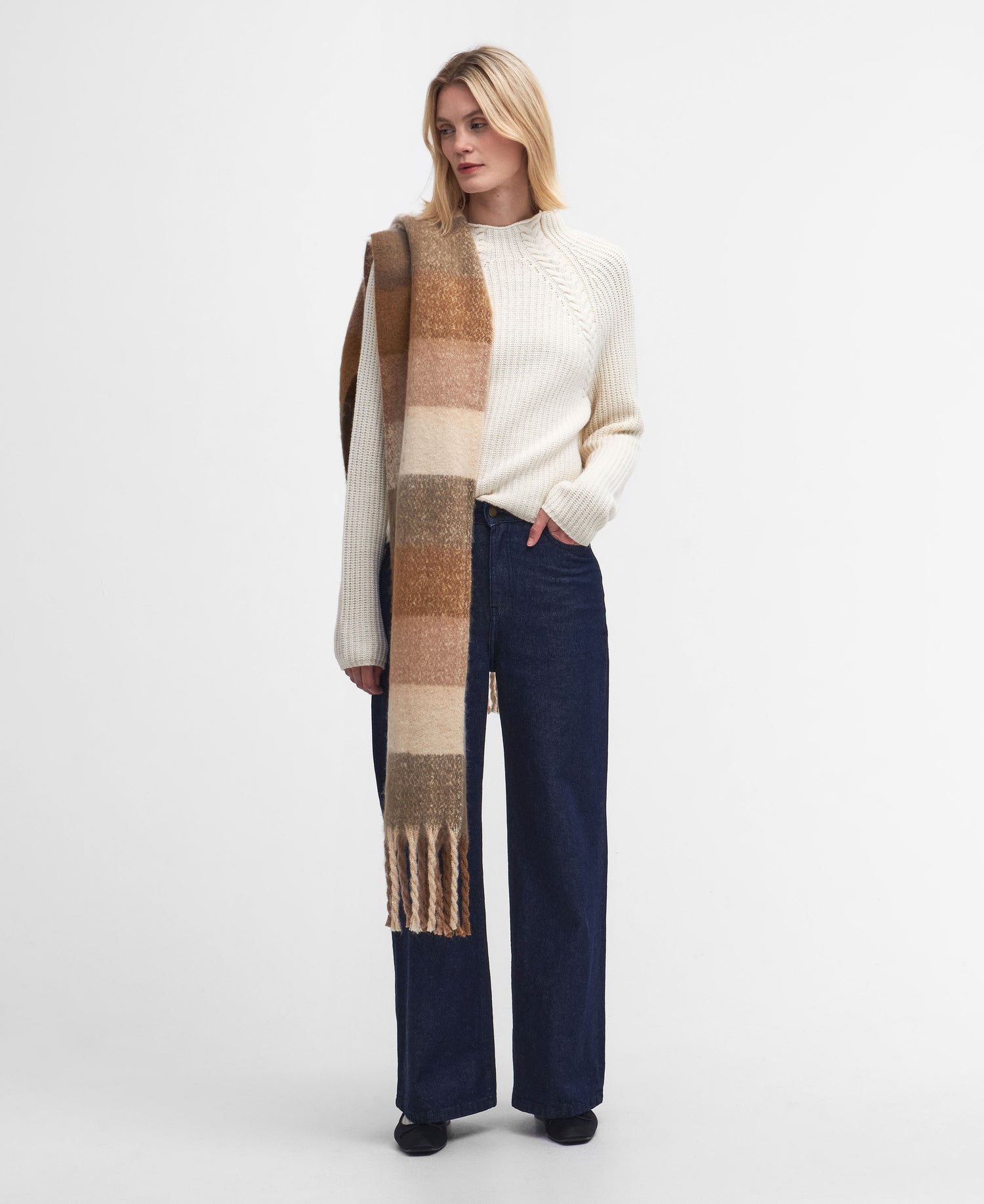 Rhonda Knitted Jumper - Cloud