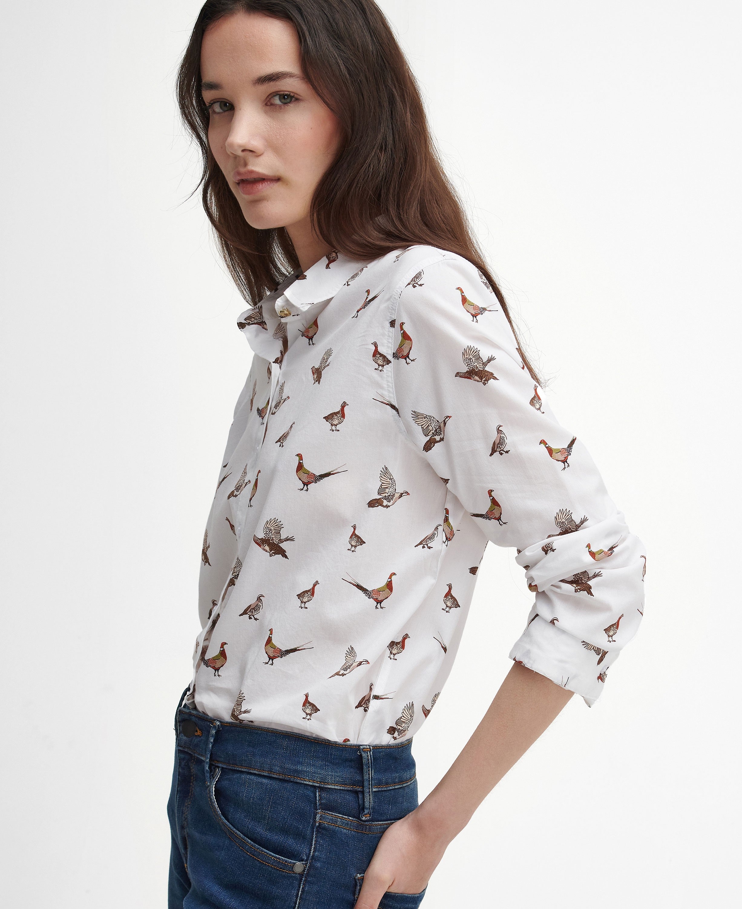 Safari Shirt - Grouse Print