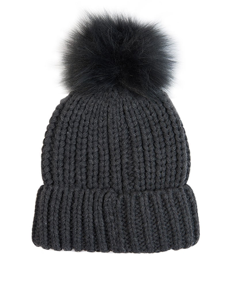 Saltburn Beanie - Charcoal