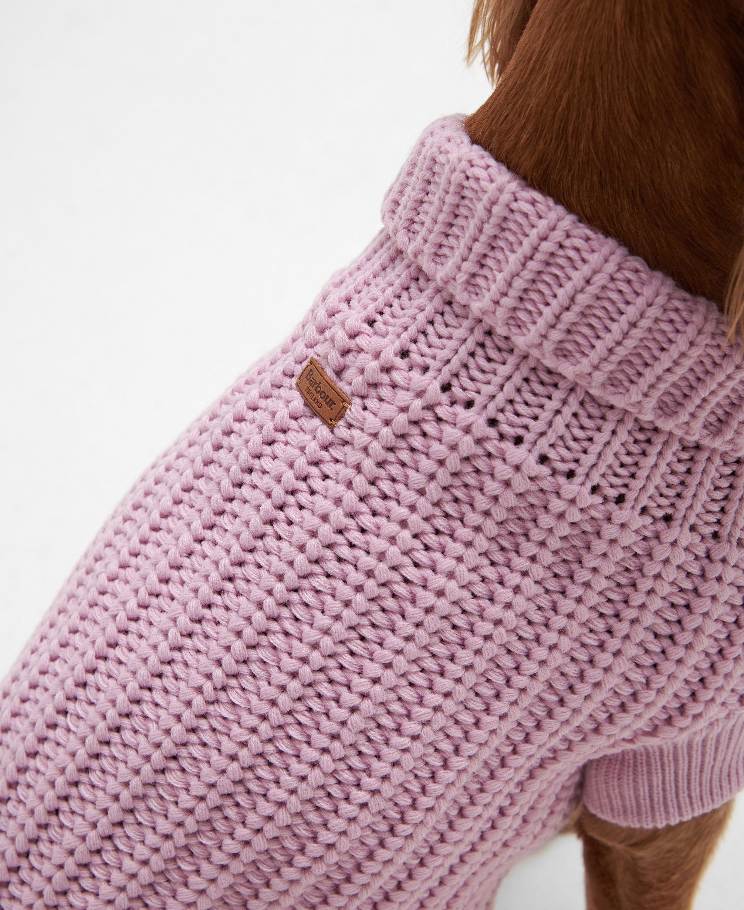 Saltburn Dog Jumper - Lavender Haze