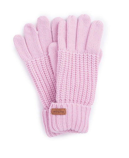 Saltburn Knitted Gloves - Lavender Haze