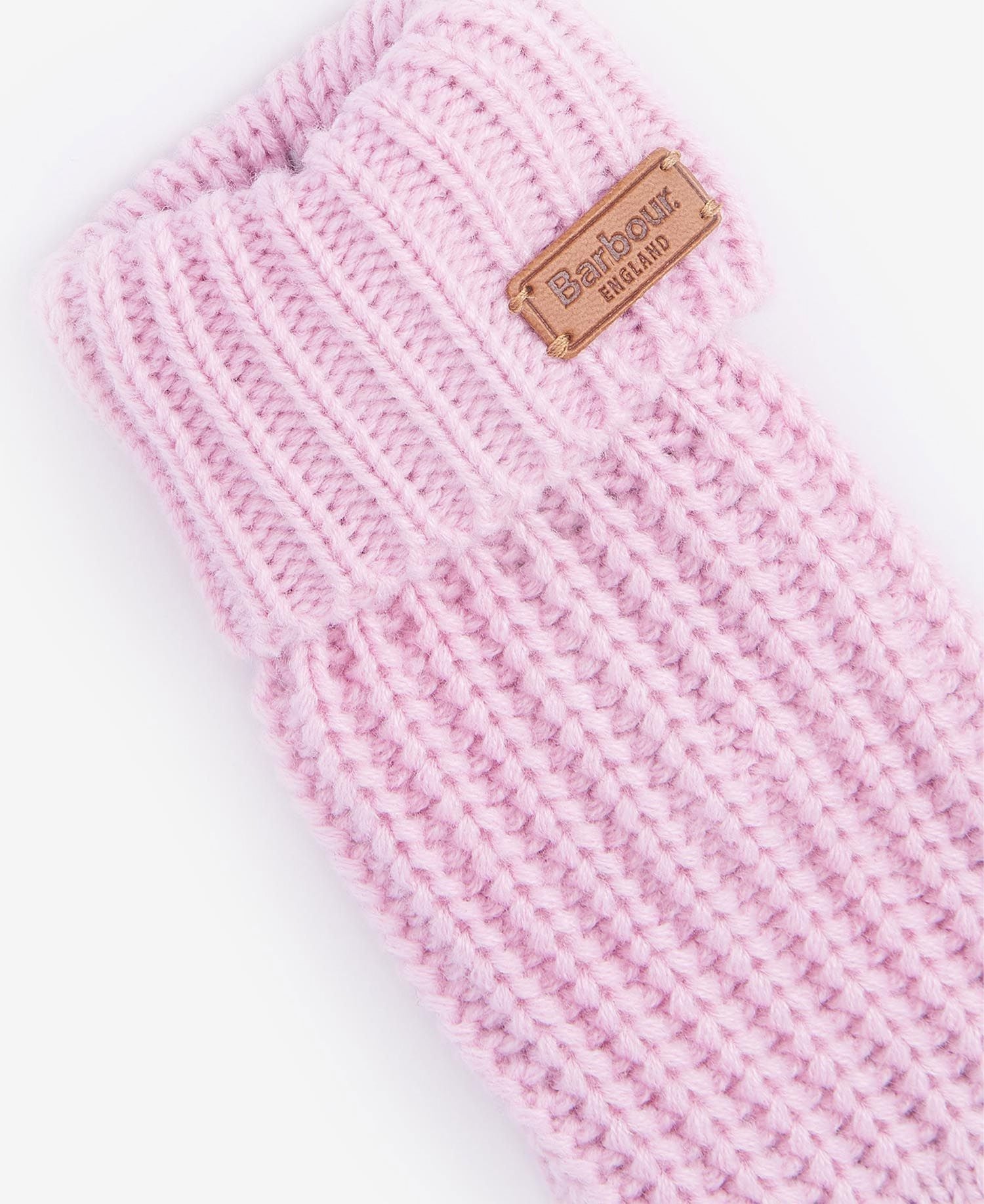 Saltburn Knitted Gloves - Lavender Haze