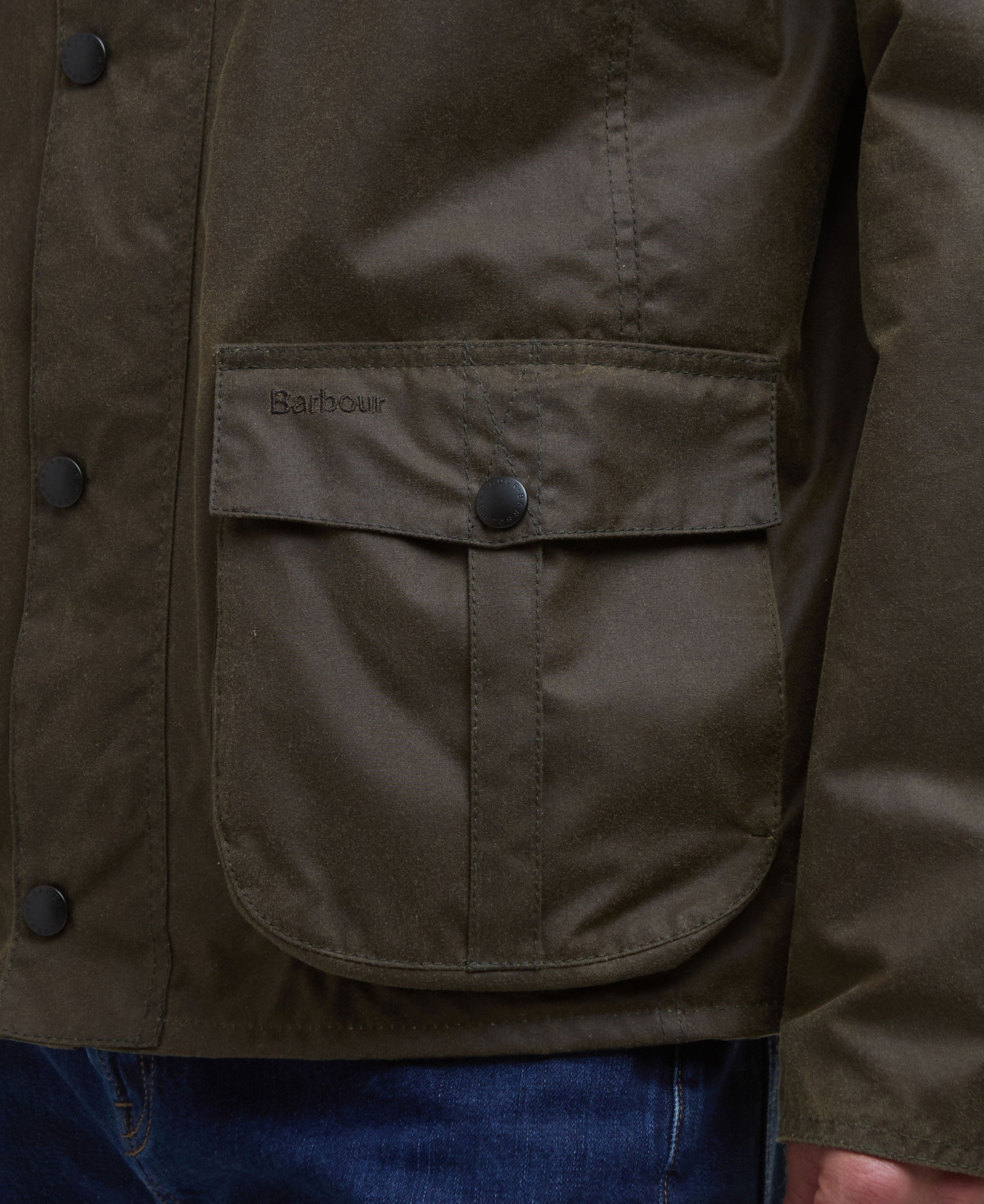 Sander Wax Jacket - Beech