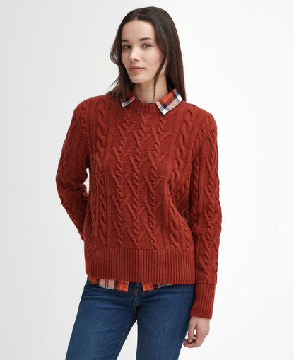 Solway Knitted Jumper - Spiced Pumpkin