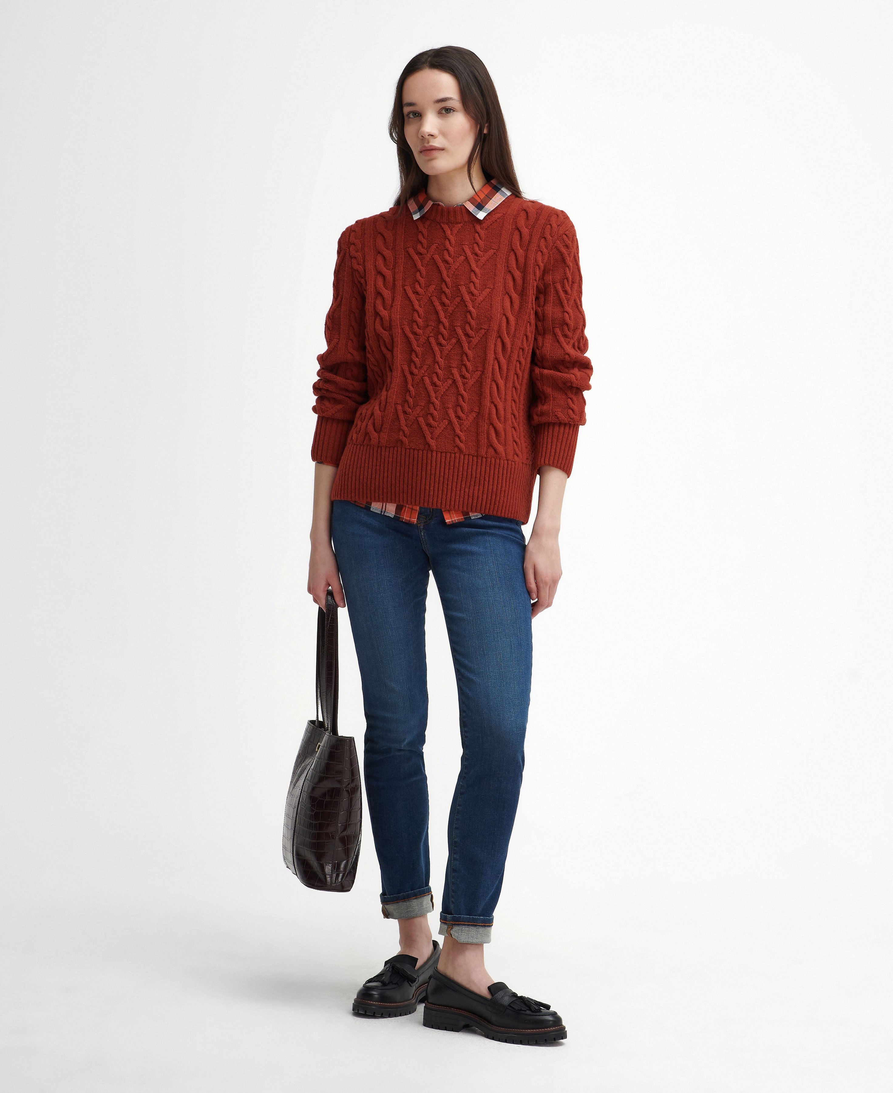 Solway Knitted Jumper - Spiced Pumpkin