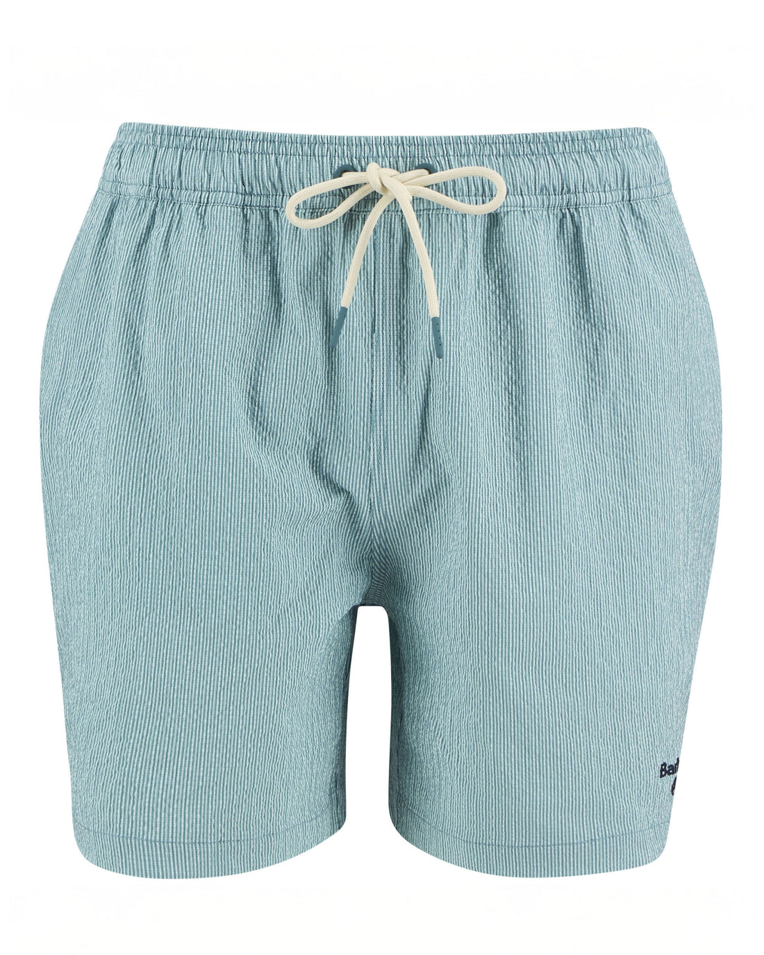Somerset Pinstripe Swim Short - Light Teal