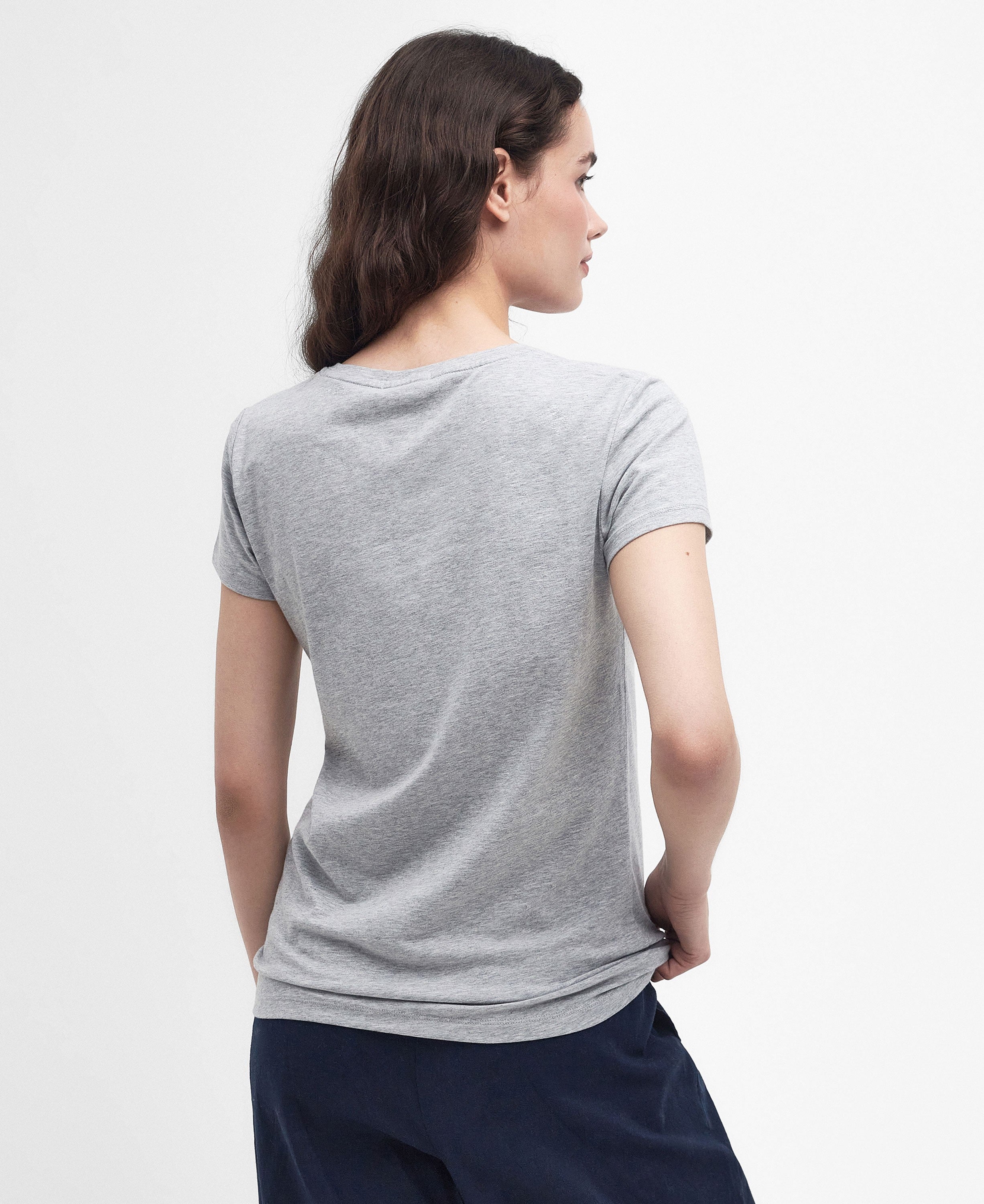 Southport Short Sleeve T-Shirt - Light Grey Marl