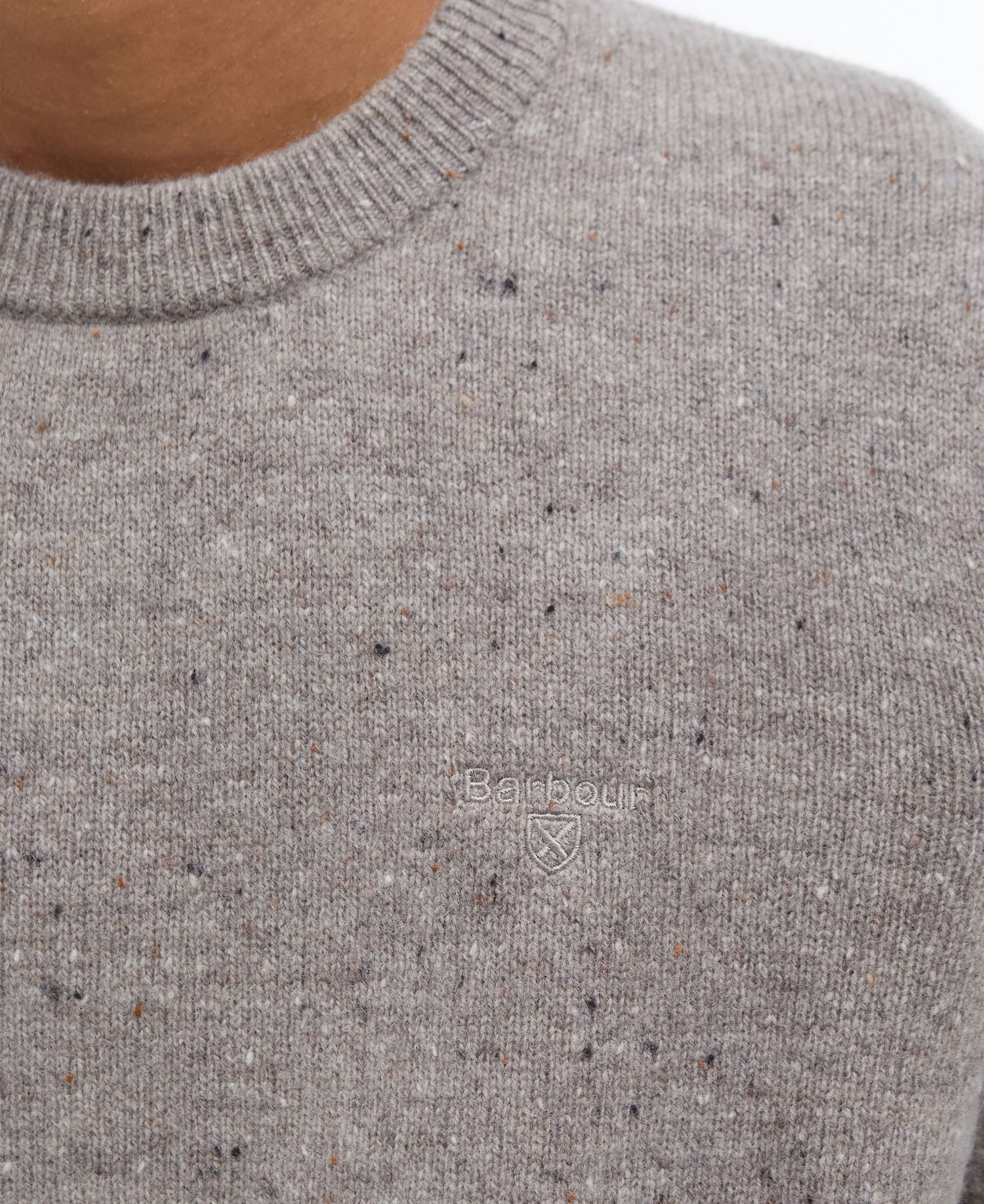 Tainsbury Crew Neck Sweater - Stone