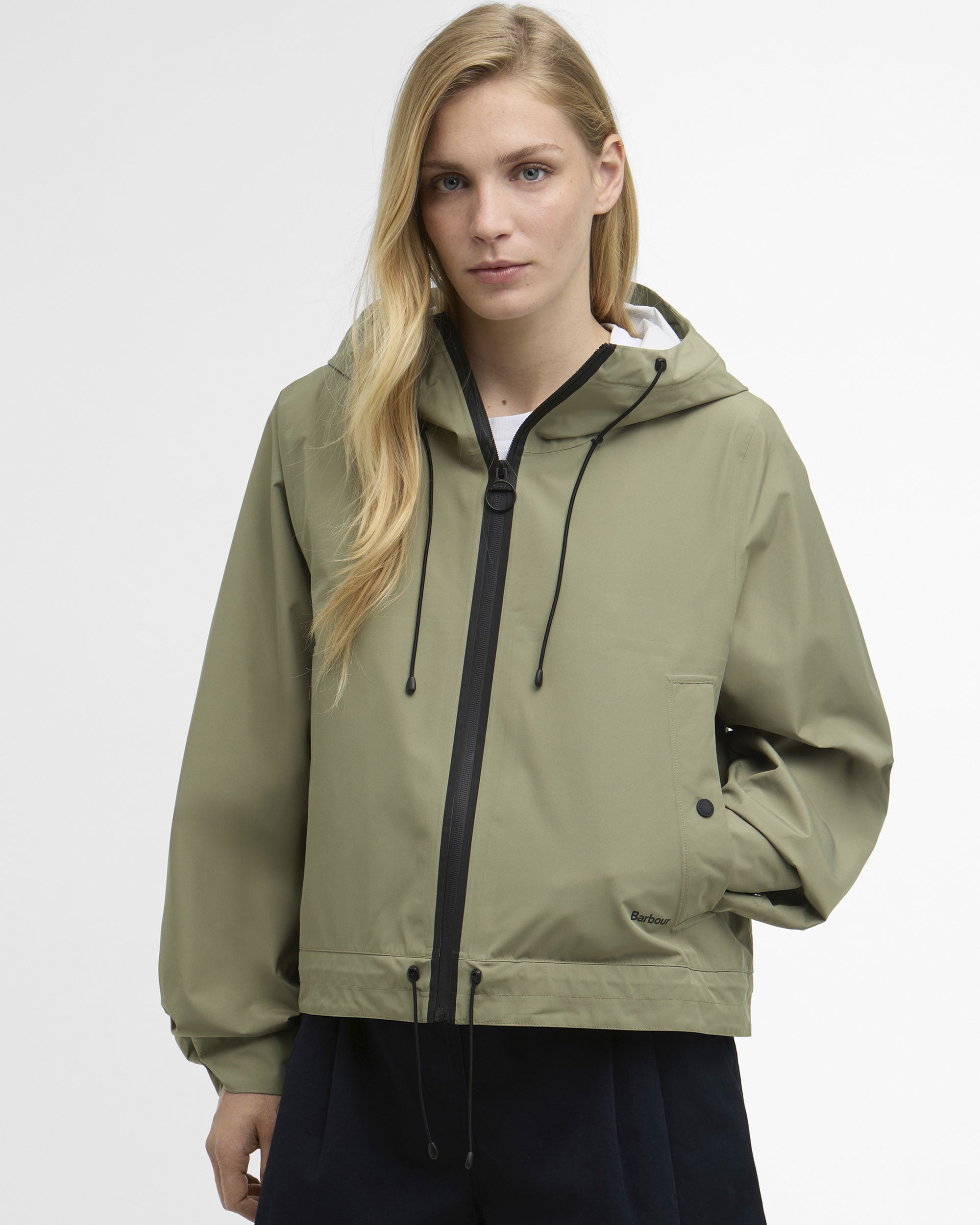 Thorpe Waterproof Jacket - Bleached Olive/Fondant