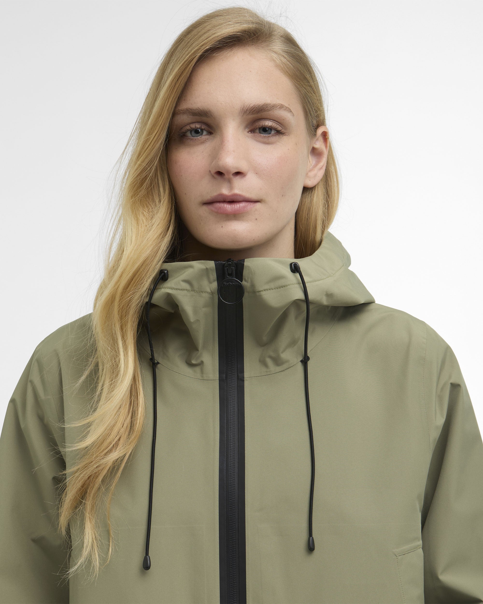 Thorpe Waterproof Jacket - Bleached Olive/Fondant