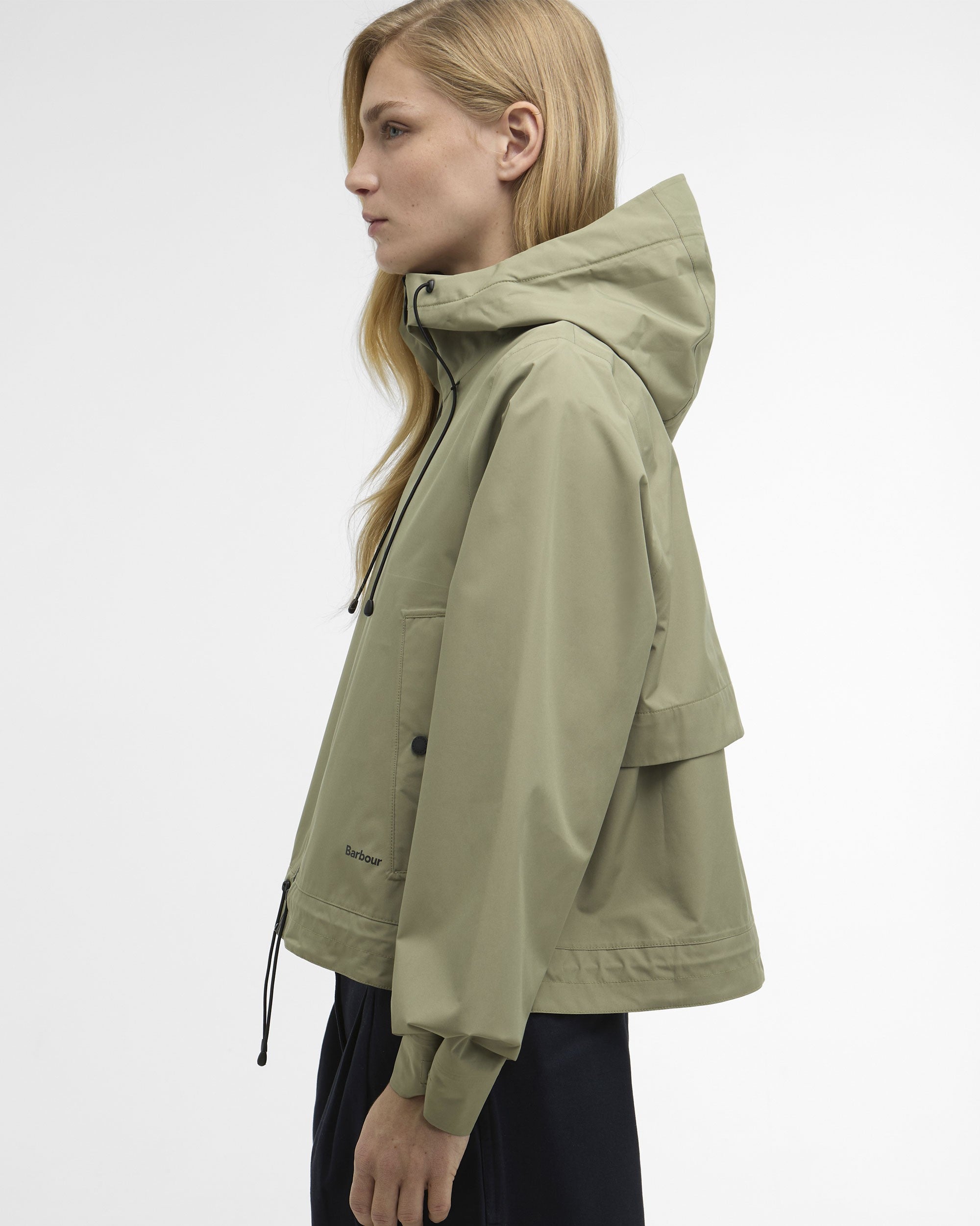 Thorpe Waterproof Jacket - Bleached Olive/Fondant