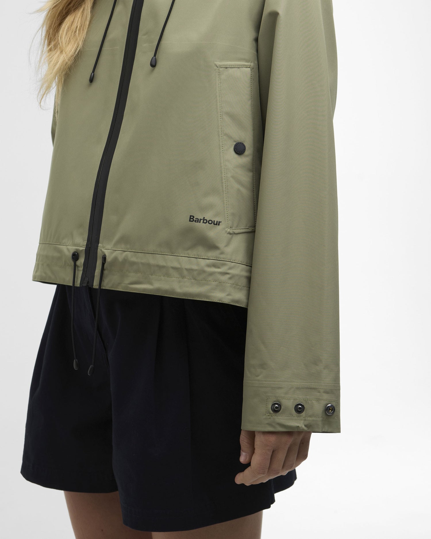 Thorpe Waterproof Jacket - Bleached Olive/Fondant