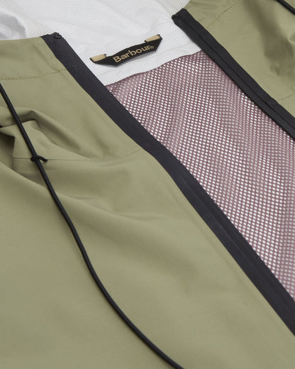 Thorpe Waterproof Jacket - Bleached Olive/Fondant