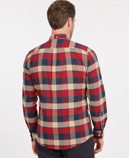 Valley Tailored Shirt - Rich Red