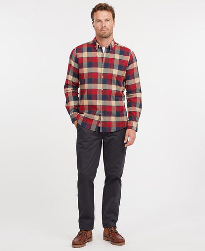 Valley Tailored Shirt - Rich Red